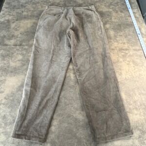 J.Crew Corduroy Pants Mens 34x30 Tan Brown Classic Fit 100% Cotton Wide Wale